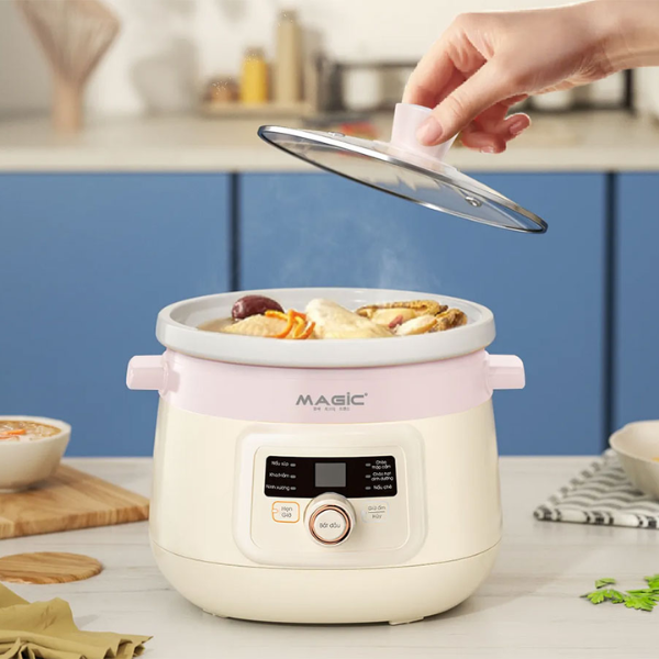 Nồi kho hầm đa năng Magic A-051 2L 175W – Nấu chậm tiện lợi cho gia đình