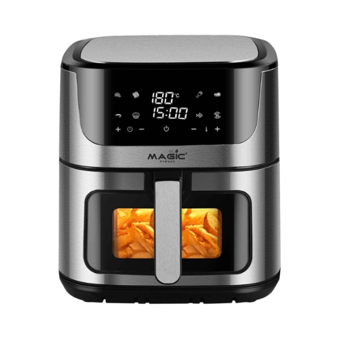 Nồi Chiên Không Dầu Eco Magic AC-129 Dung Tích 8L – Công Suất 1800W – Công Nghệ Rapid Air – Tiện Lợi Gia Đình