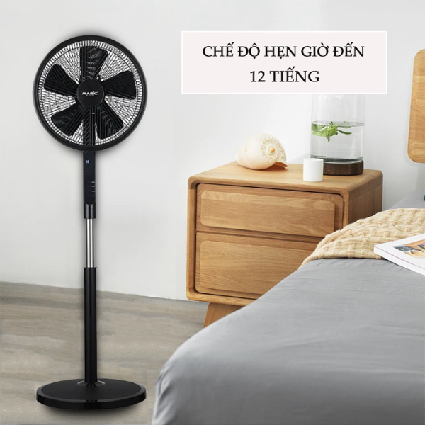 Quạt cây Magic A-251 – Quạt đứng 3 mức gió có điều khiển từ xa, tiện lợi cho gia đình